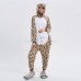 Leopard Bear Kigurumi Animal Onesie Pajama Costumes for Adult