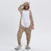 Leopard Bear Kigurumi Animal Onesie Pajama Costumes for Adult