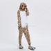 Leopard Bear Kigurumi Animal Onesie Pajama Costumes for Adult