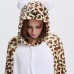 Leopard Bear Kigurumi Animal Onesie Pajama Costumes for Adult