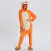 Yellow Monkey Kigurumi Animal Onesie Pajama Costumes for Adult