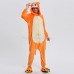 Yellow Monkey Kigurumi Animal Onesie Pajama Costumes for Adult