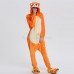 Yellow Monkey Kigurumi Animal Onesie Pajama Costumes for Adult