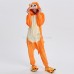 Yellow Monkey Kigurumi Animal Onesie Pajama Costumes for Adult