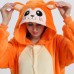 Yellow Monkey Kigurumi Animal Onesie Pajama Costumes for Adult