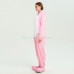 Pink Pig Kigurumi Animal Onesie Pajama Costumes for Adult