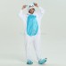 Blue Rabbit Kigurumi Onesies Pajamas Animal Onesies for Adult