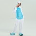 Blue Rabbit Kigurumi Onesies Pajamas Animal Onesies for Adult