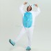 Blue Rabbit Kigurumi Onesies Pajamas Animal Onesies for Adult
