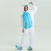 Blue Rabbit Kigurumi Onesies Pajamas Animal Onesies for Adult