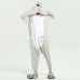 Grey Sea Lion Kigurumi Animal Onesie Pajama Costumes for Adult