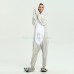 Grey Sea Lion Kigurumi Animal Onesie Pajama Costumes for Adult