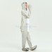 Grey Sea Lion Kigurumi Animal Onesie Pajama Costumes for Adult