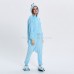 Blue Sesame Street Elmo Kigurumi Onesies Pajamas Animal Onesies for Adult
