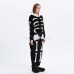 Skeleton Kigurumi Animal Onesie Pajama Costumes for Adult