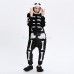 Skeleton Kigurumi Animal Onesie Pajama Costumes for Adult