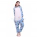 Belly Unicorn Kigurumi Onesies Pajamas Animal Onesies for Adult