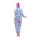 Belly Unicorn Kigurumi Onesies Pajamas Animal Onesies for Adult