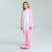 Unicorn Pink Kigurumi Animal Onesie Pajama Costumes for Adult