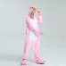 Unicorn Pink Kigurumi Animal Onesie Pajama Costumes for Adult