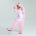 Unicorn Pink Kigurumi Animal Onesie Pajama Costumes for Adult