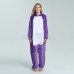 Purple Unicorn Kigurumi Onesies Pajamas Animal Onesies for Adult