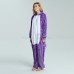 Purple Unicorn Kigurumi Onesies Pajamas Animal Onesies for Adult