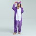 Purple Unicorn Kigurumi Onesies Pajamas Animal Onesies for Adult