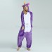 Purple Unicorn Kigurumi Onesies Pajamas Animal Onesies for Adult