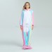 Rainbow Unicorn Kigurumi Animal Onesie Pajama Costumes for Adult