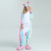 Rainbow Unicorn Kigurumi Animal Onesie Pajama Costumes for Adult