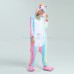 Rainbow Unicorn Kigurumi Animal Onesie Pajama Costumes for Adult