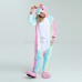 Rainbow Unicorn Kigurumi Animal Onesie Pajama Costumes for Adult