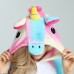 Rainbow Unicorn Kigurumi Animal Onesie Pajama Costumes for Adult