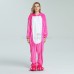 Unicorn Rose Red Kigurumi Onesies Pajamas Animal Onesies for Adult