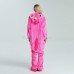 Unicorn Rose Red Kigurumi Onesies Pajamas Animal Onesies for Adult