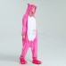 Unicorn Rose Red Kigurumi Onesies Pajamas Animal Onesies for Adult