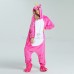 Unicorn Rose Red Kigurumi Onesies Pajamas Animal Onesies for Adult