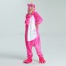 Unicorn Rose Red Kigurumi Onesies Pajamas Animal Onesies for Adult