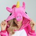 Unicorn Rose Red Kigurumi Onesies Pajamas Animal Onesies for Adult