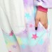 Stars Unicorn Kigurumi Onesies Pajamas Animal Onesies for Adult