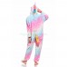 Starry Sky Unicorn Onesie Pajamas Animal Onesies for Adult