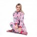 Pink Zipper Unicorn Onesie Pajamas Animal Onesies for Adult