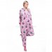 Pink Zipper Unicorn Onesie Pajamas Animal Onesies for Adult