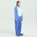 Blue Stitch Kigurumi Animal Onesie Pajama Costumes for Adult