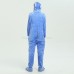 Blue Stitch Kigurumi Animal Onesie Pajama Costumes for Adult