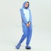 Blue Stitch Kigurumi Animal Onesie Pajama Costumes for Adult