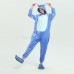 Blue Stitch Kigurumi Animal Onesie Pajama Costumes for Adult