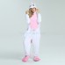 Pink Unicorn Kigurumi Animal Onesie Pajama Costumes for Adult