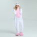 Pink Unicorn Kigurumi Animal Onesie Pajama Costumes for Adult